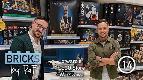 Otwarcie LEGO Store Warszawa E14 YouTube