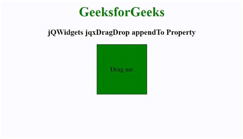 Jqwidgets Jqxdragdrop Appendto Propiedad Barcelona Geeks