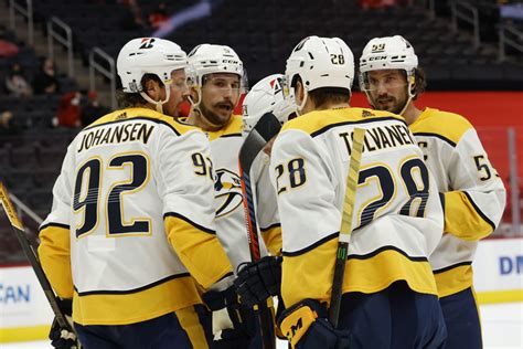 Nashville Predators Shutout Win Over Detroit Sparks Some Optimism