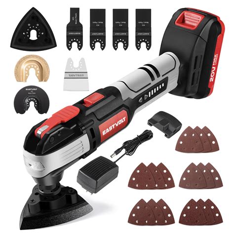 Rockwell Rk5142k Sonicrafter F50 40 Amp Oscillating Multi Tool 33 Piece Kit With Bag Variable