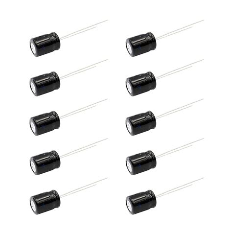 20 Stycken 10 μf 25 V Elektrisk Kondensator Voltury 40 °c 105 °c