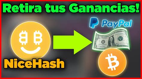 Como Retirar Mi BITCOIN De NiceHash A Mi Wallet YouTube