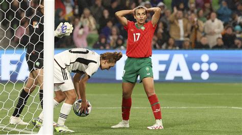 Coupe Du Monde De Football L Allemagne G Che La Premi Re Du Maroc Le