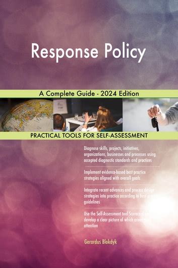 Response Policy A Complete Guide 2024 Edition Ebook By Gerardus