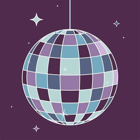 Premium Vector Disco Ball Illustration