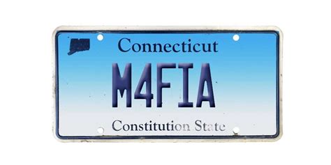 Here Are Connecticut Vanity Plates Recently Rejected By The Ct Dmv