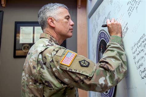 GEN Nakasone Visits JTF SD U S Cyber Command News