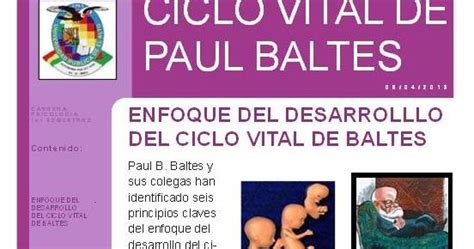 Desarrolloluzmaguh Ciclo Vital De Paul Baltes