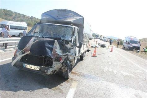 Osmancıkta Trafik Kazası 1 Ölü 1 Yaralı Çorum Haberleri