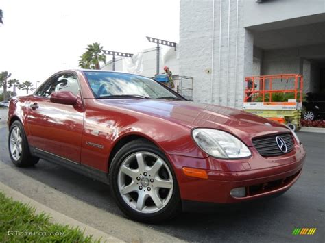 Firemist Red Metallic Mercedes Benz Slk Kompressor Roadster