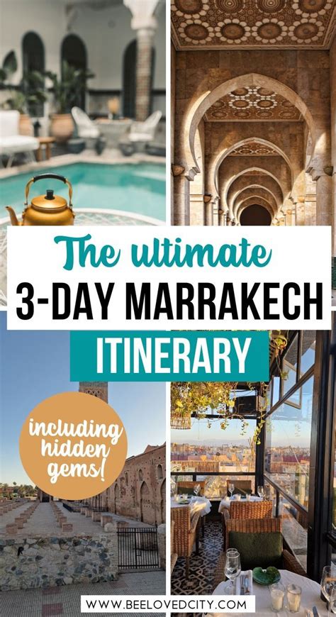 The Perfect Marrakech Day Itinerary You Must Steal Beeloved City