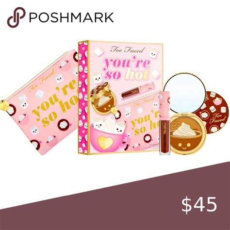 Too Faced You Re So Hot Limited Edition Bronzer Lip Gloss Set Lip
