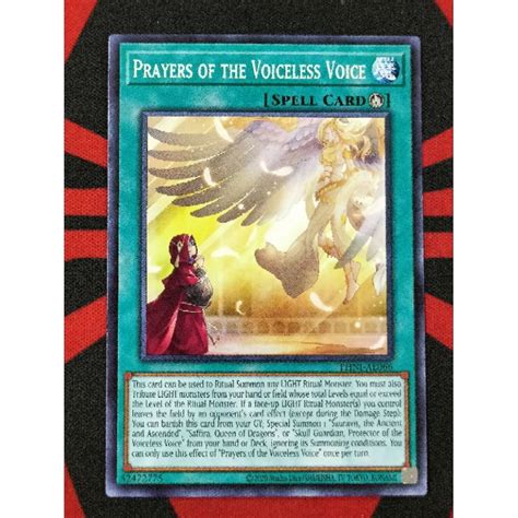 YUGIOH KONAMI PHNI AE066 Prayers Of The Voiceless Voice Common