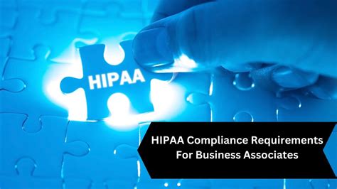 Hipaa Compliance Requirements For Business Associates Youtube