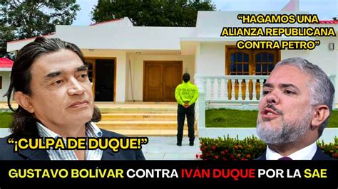 Atención GUSTAVO BOLÍVAR acusa a IVÁN DUQUE de CORRUPTO YouTube