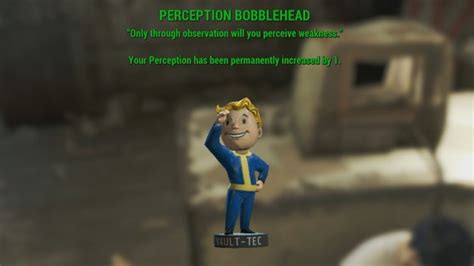 Perception Bobblehead Fallout 4 Wiki Guide Ign