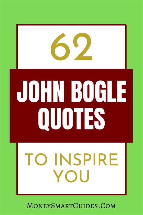 62 Powerful John Bogle Quotes - Money Smart Guides