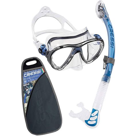 Cressi Mask And Snorkel Set Big Eyes Evolution Alpha Ud Oceansports