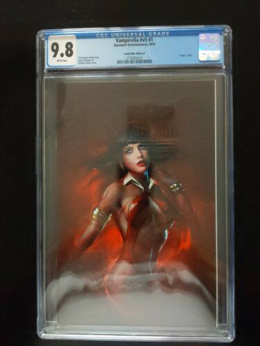 Vampirella Vol 5 1 2019 Shannon Maer Variant Virgin Cover Cgc 9 8 Rare Ebay