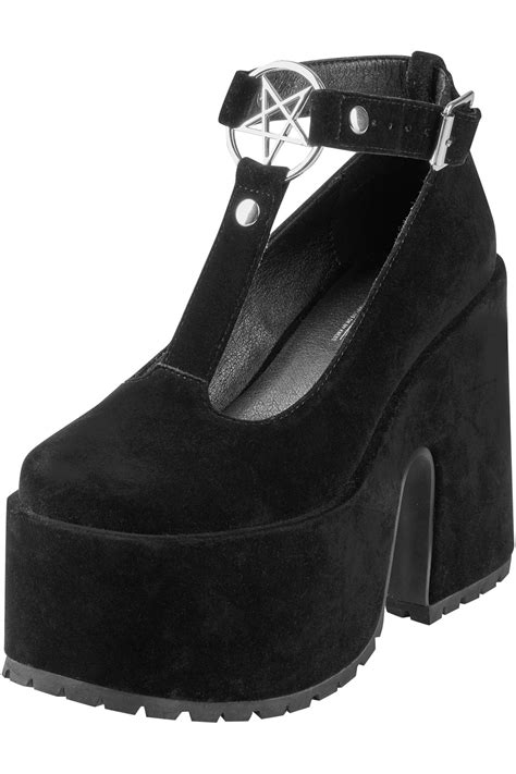 Buty Damskie Na Platformie Killstar Solstice Sklep Rockmetalshop Pl