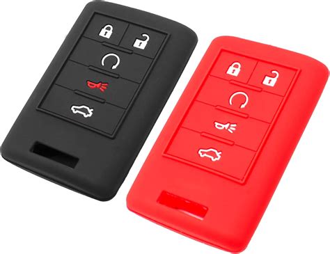 Amazon Silicone Key Fob Cover Fit For Cadillac ATS CTS DTS