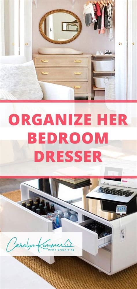 Organize Her Bedroom Dresser Bedroom Dressers Home Organization Diy