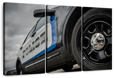 Police Cruiser Wall Art | Photography