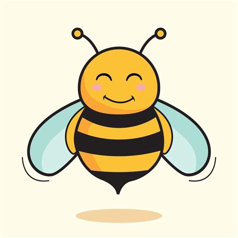 Bee Cartoon Illustrations Cute 3442626 Vector Art At Vecteezy