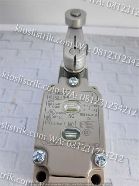 Omron Limit Switch Limit Switch Wlca Ld N Omron Murah