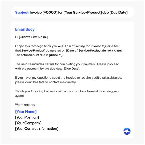How To Write An Invoice Email A Step By Step Guide