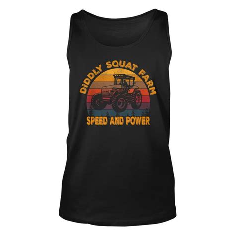 Diddly Squat Farm Speed And Power Tractor Vintage Hoodie Mazezy