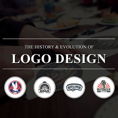 The History & Evolution of Logos | Designhill | Elegant logo design ...