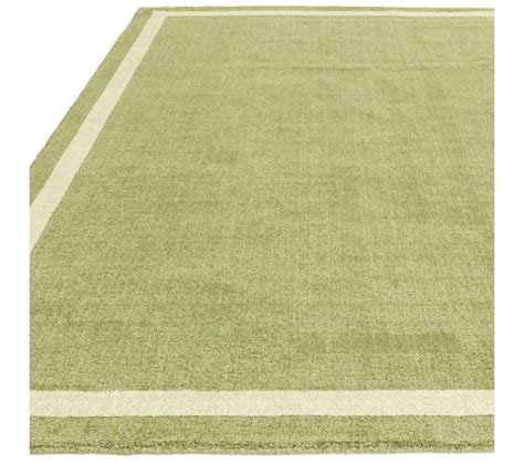 Tapis De Salon Moderne En Laine Bila En Laine Vert 120x170 Cm