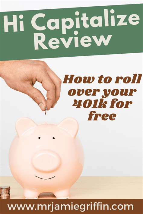 Capitalize Review Roll Over Your 401k For Free Finance Investing