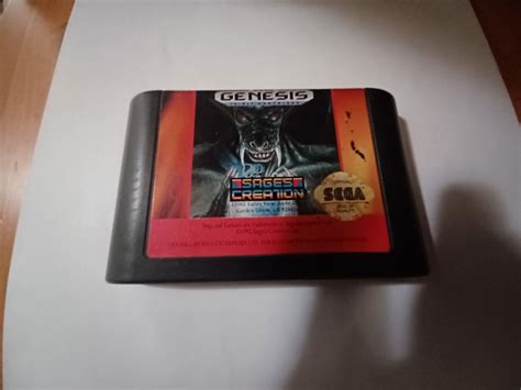 Devilish Sega Genesis Game Only Tested Authentic 721337100095 Ebay