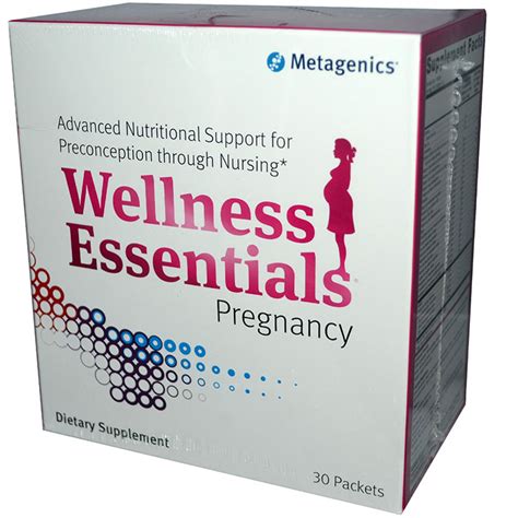 Metagenics Wellness Essentials For Pregnancy 30 Packets