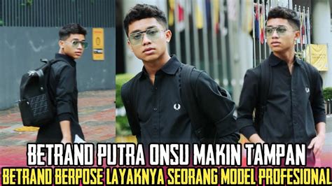 Makin Manlybetrand Puyra Onsu Berpose Layaknya Seorang Model