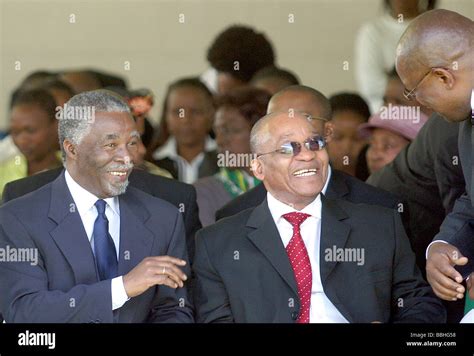 File Picture Nsouth African President Thabo Mbeki The Then Deputy