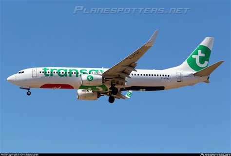 F HTVZ Transavia France Boeing 737 8JP WL Photo By Chris Pitchacaren