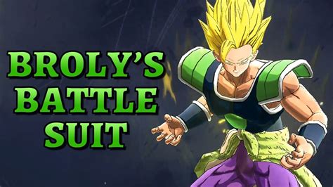 Brolys Battle Suit Dragon Ball Legends Youtube