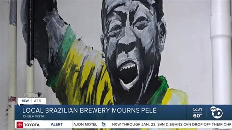 Staff at Novo Brazil brewery mourns of national hero Pelé