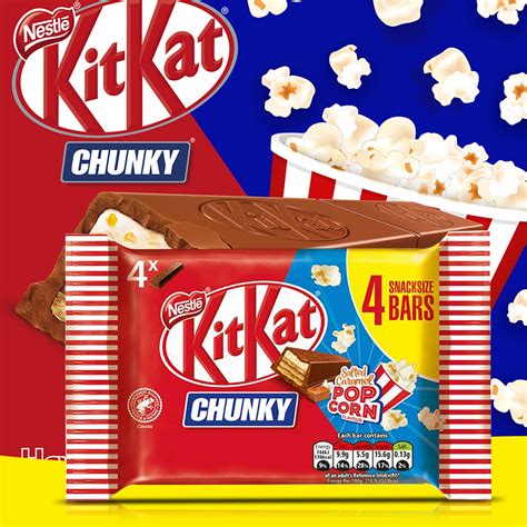 Kit Kat Chunky Popcorn 4 Pcs Pack 160g