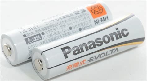 Test Review Of Panasonic Aa Evolta Bk 3hlc 2500mah White