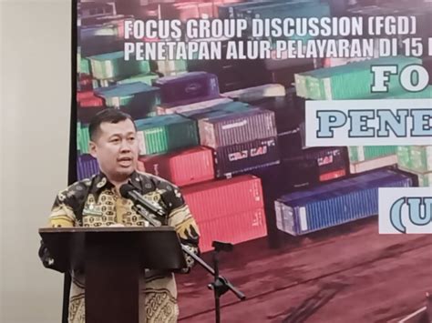 Kemenhub Segera Updating Alur Pelabuhan Pontianak Delik Hukum