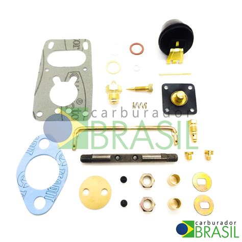 Kit Reparos Completo Para Carburador Solex H 28 PCI Fusca 1200 Kombi