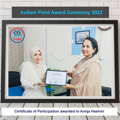 Award Ceremony 2022 Autism Point