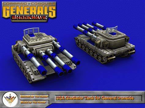 Enforcer Tank Render Image C C Shockwave Mod For C C Generals Zero Hour