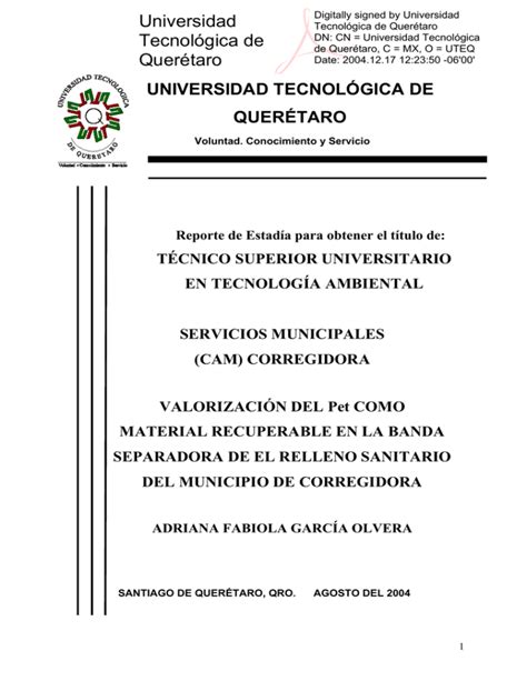 Reporte de Estadía para obtener el título de