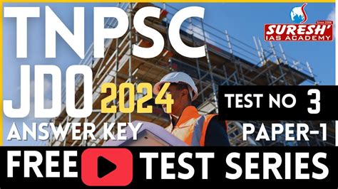 Tnpsc Technical Service Exam Jdo Free Test Answer Key