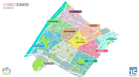 Carte Et Plans Des Quartiers Du E Arrondissement Mairie Du E